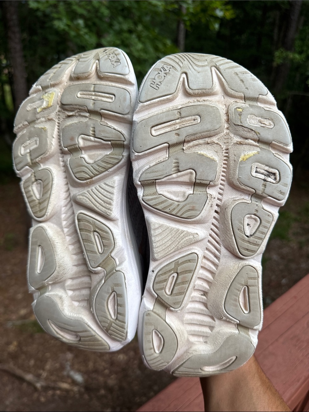 HOKA Clifton 9 women’s running shoes, size US 8.5B frost rose gold 1127896-FTRS - Picture 6 of 11